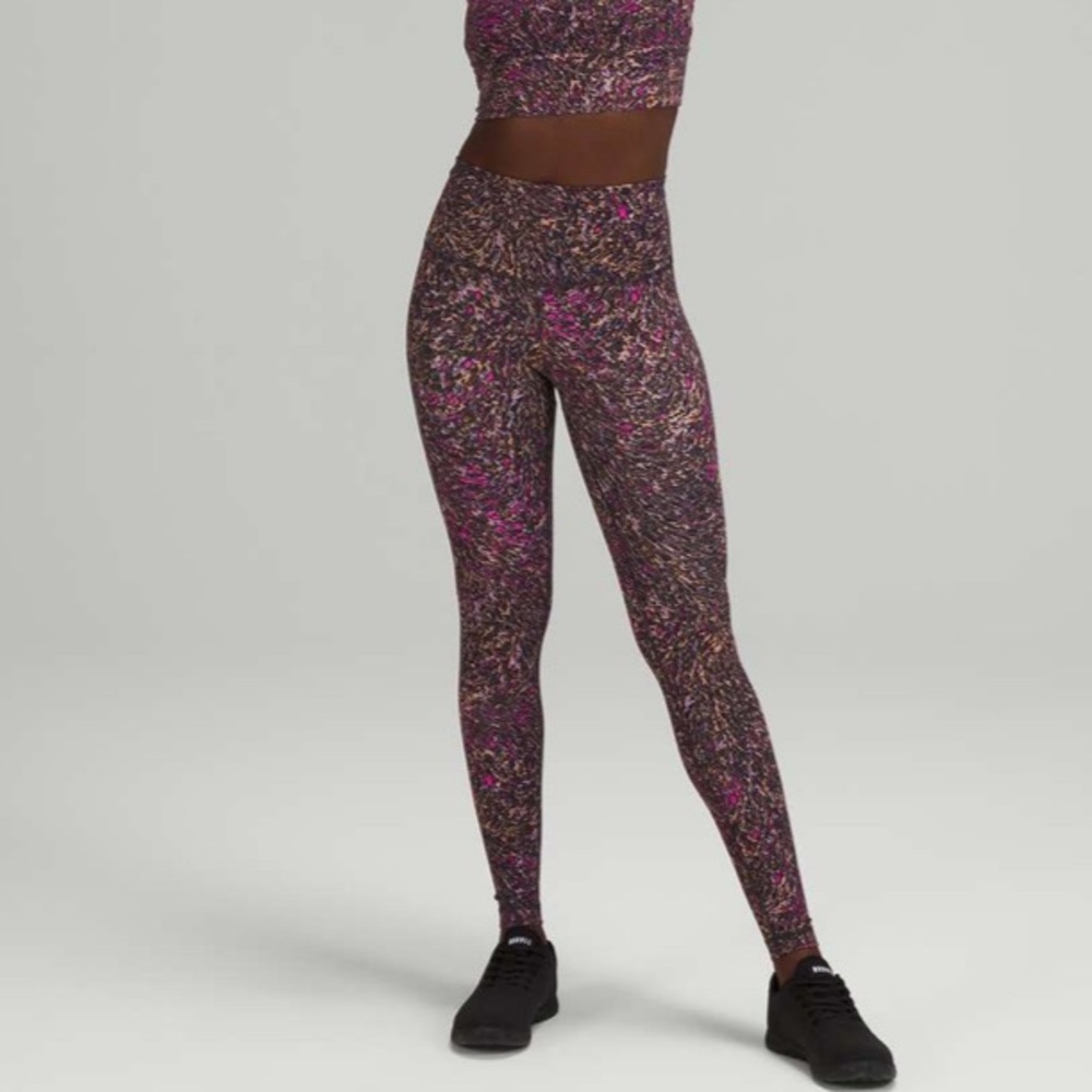 lululemon athletica Multicolor Patterned Leggings
